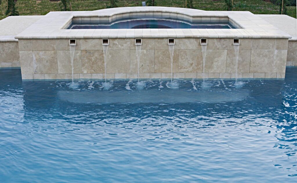 a custom luxury pool